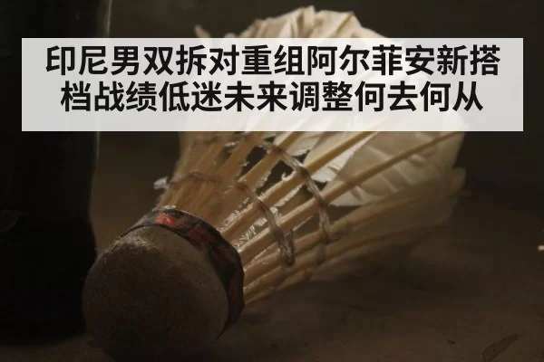 印尼男双拆对重组阿尔菲安新搭档战绩低迷未来调整何去何从